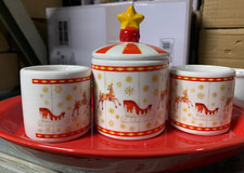 Set tazzine ceramica da - 2,