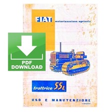Trattore fiat 55l cingoli - 55l,