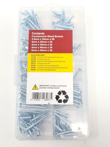 Set viti svasate per - , legno