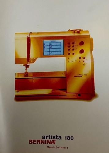 Bernina artista 180 - artista, manuale