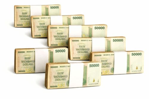 Zimbabwe 000 dollari 2008 - 50.000,