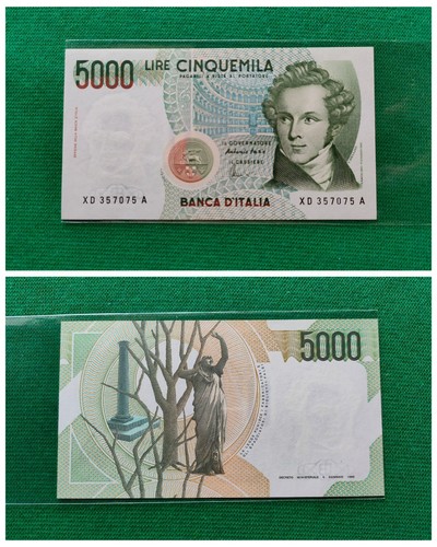 Banconota italia 5000 lire - 5000,