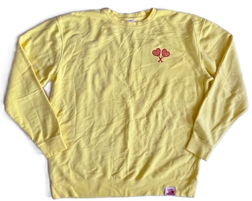 Felpa pullover love all tennis - felpa,