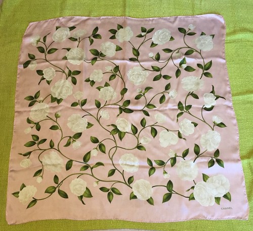 Foulard soie chanel - foulard,