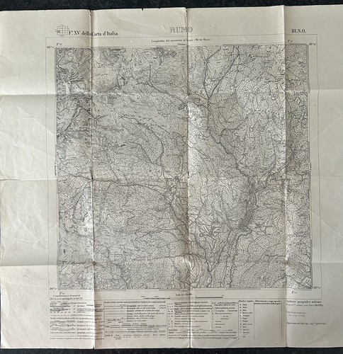 Rara mappa militare - 🌈rara,