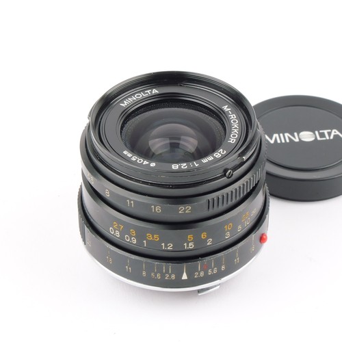 Minolta rokkor 8 - minolta, 2.8/28mm