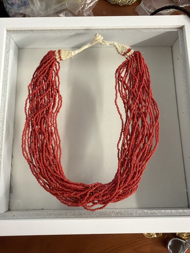 Collana antica banale perle