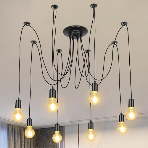 Lampadario ragno luci - 8,