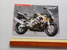 Honda CBR 900 RR Fireblade 1995-96 depliant italiano originale
