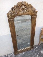 SPECCHIERA LEGNO DORATA CON