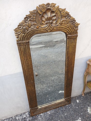 Specchiera legno dorata con - dorata,