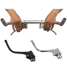 Tubo acciaio leva freno bici corsa fixed gear bici d'epoca curva leva freno