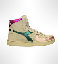 Diadora Mi Basket Metal Pigskin Used WN – Sneakers in pelle effetto consumato