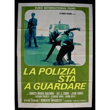manifesto LA POLIZIA STA A