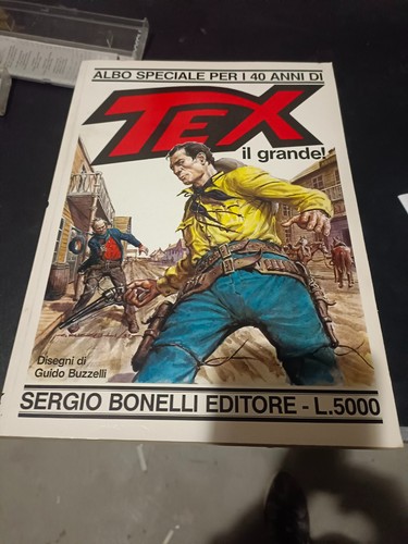 Texone giallo numero tex - giallo, 1