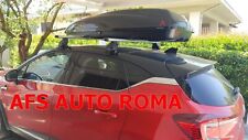 BOX AUTO PORTAPACCHI HELIOS 480+BARRE ALLUMINIO RENAULT CAPTUR ANNO 2014