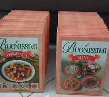 I BUONISSIMI DE AGOSTINI LIBRI CUCINA RICETTE - COMPLETA DA 60 volumi
