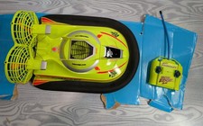 Telecomando radiocomandato Team Edge Taiyo Hovercraft anni 90 verde fluo vintage acqua terra