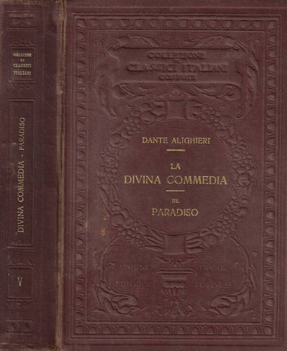 Divina commedia iii - commedia, iii-