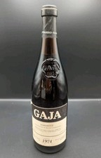 GAJA BABARESCO Vintage 1974 0,75 L Colore E Livello Ottimi