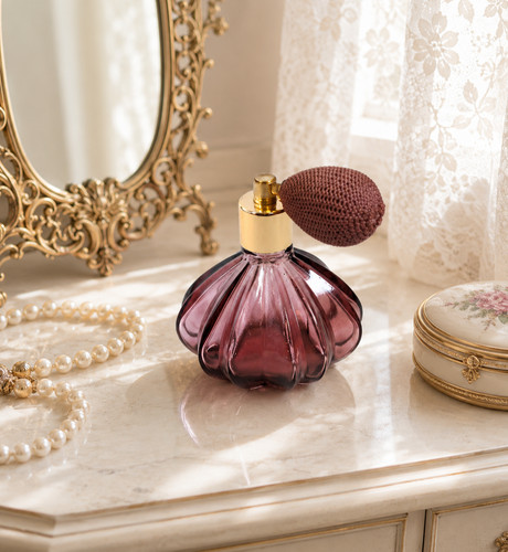 Bottiglia profumo vetro - profumo,