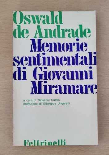 Oswald andrade memorie - oswald,