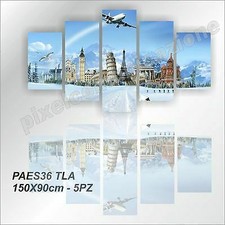 QUADRO MODERNO TELA 5 PZ