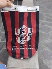 Milan zaino borsa calcio epoca Anni 60 70 Campione Italia Coppe Coppe 