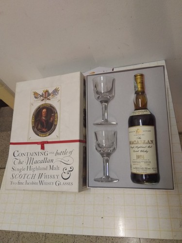 Macallan year 1974 box - macallan,