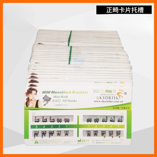 Staffe ortodontiche dentali - ,