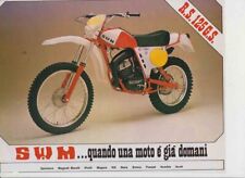 advertising Pubblicità-MOTO SWM RS 125 GS  1977  MOTOITALIANE ENDURO EPOCA