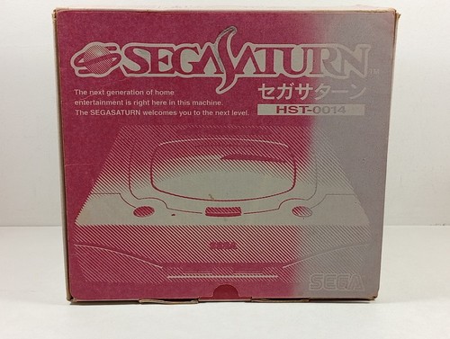 Console sega saturn white 2nd - console,