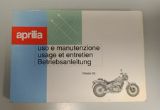 Uso e Manutenzione Aprilia Classic 50 1992/1999