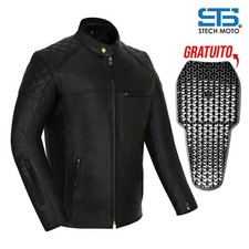 Moto giacca estivo in pelle