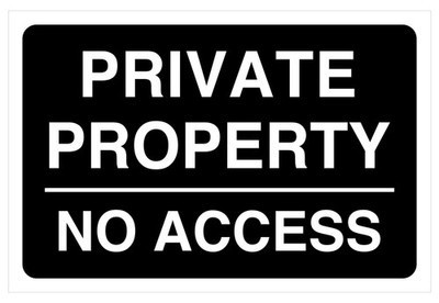 Proprietà privata senza