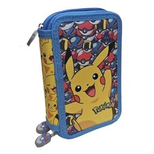 Astuccio Pokemon 3 Scomparti