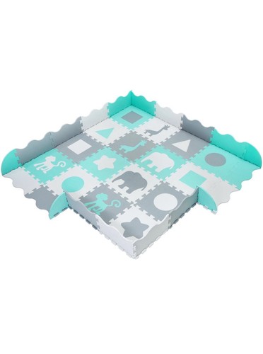 Tappeto puzzle gomma - puzzle,