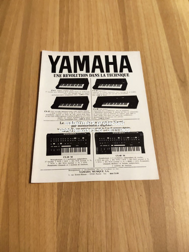 1979 yamaha keyboards cs5 - cs5, cs10