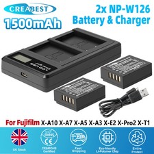 2x NP-W126 batteria e doppio
