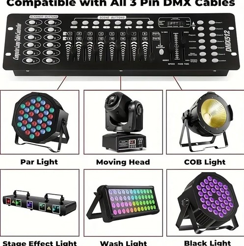 Mix dmx 512 - dmx, x
