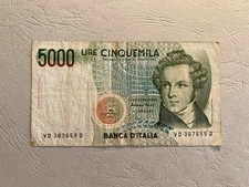 Banconote italiane lire - italiane,
