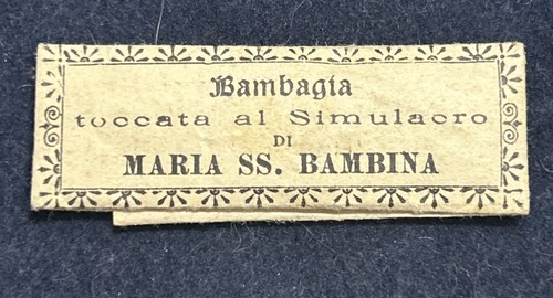 Reliquia bambagia toccata - bambagia, al