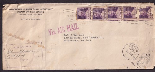 Usa canal zone 1943 wwii - usa,