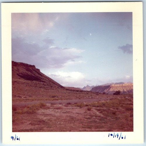 1961 southwest desert mountain - 1961,