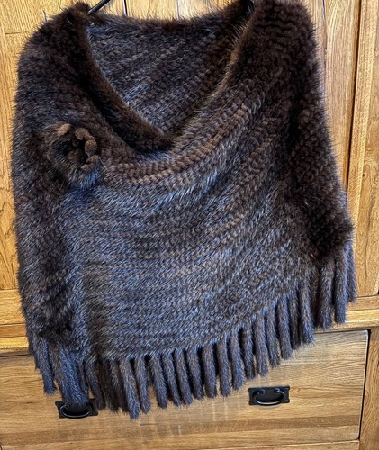 Poncho vera pelliccia - vera,