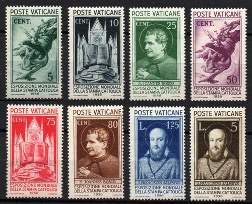 Vaticano 1936 stampa - vaticano,,