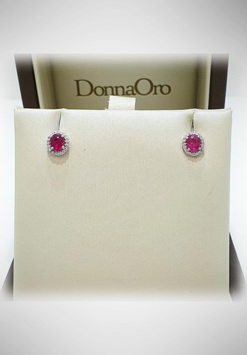 Donnaoro earrings white - in,