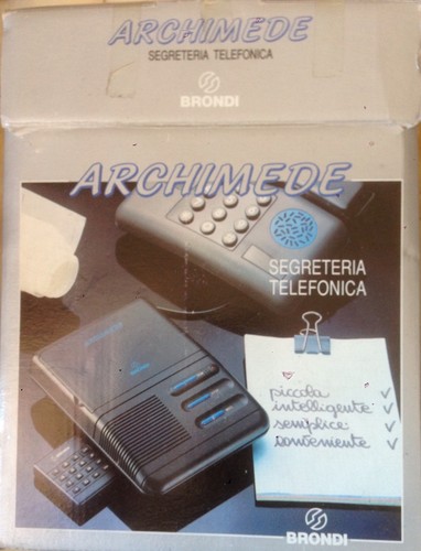 Segreteria telefonica brondi - segreteria,