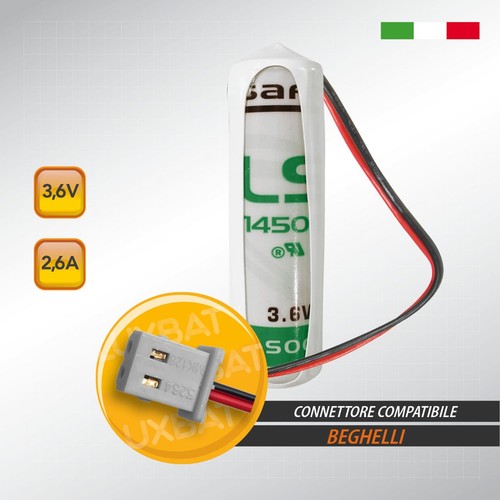 Beghelli 8131 ls14500 6v - ls14500, 3.6v