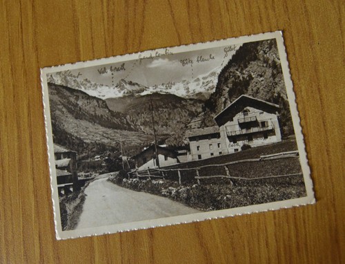Cartolina valle aosta - valle, d'